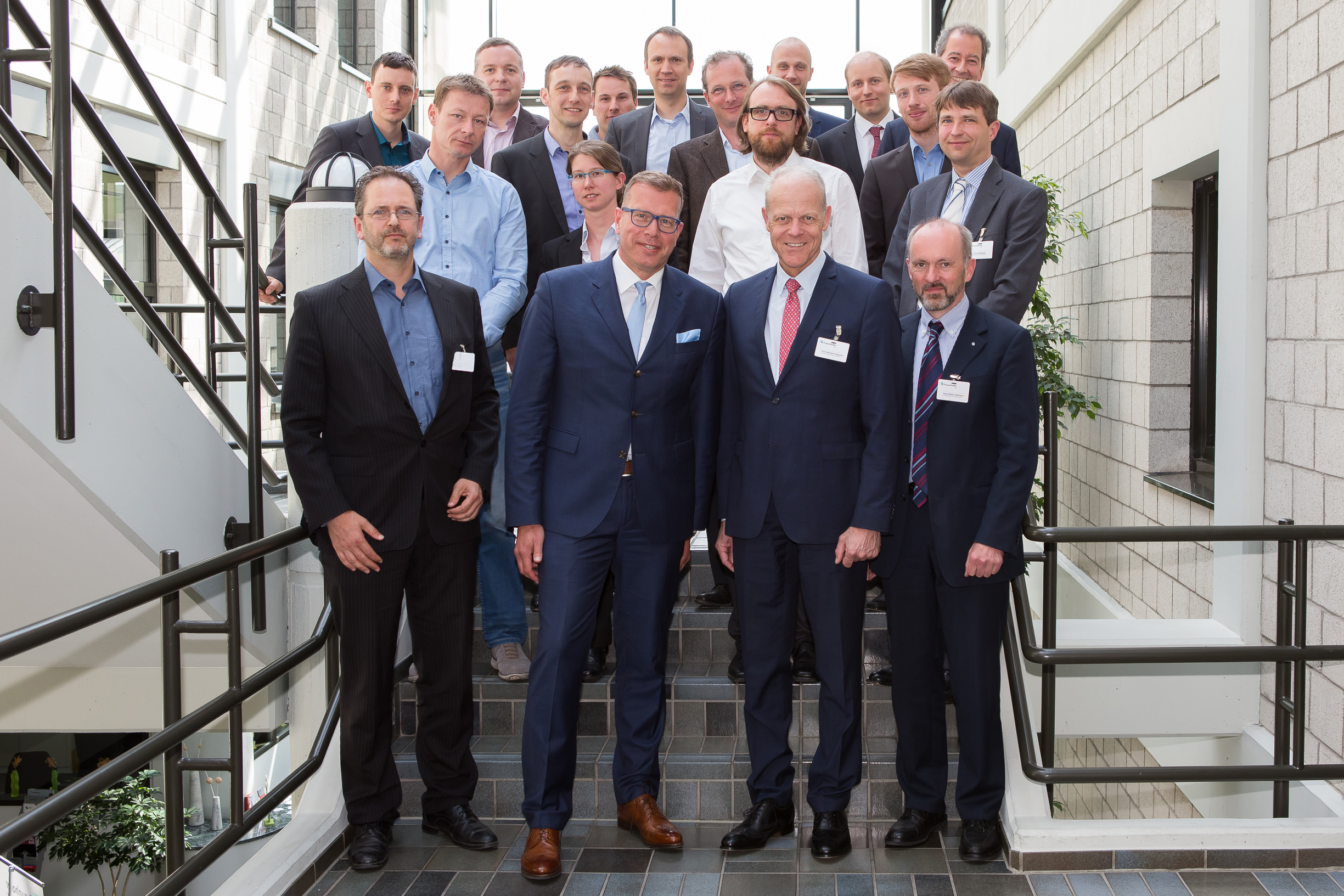 Partner des Fraunhofer Cluster of Excellence Advanced Photon Sources CAPS beim Kick-off-Meeting am 2.5.2018 in Aachen.